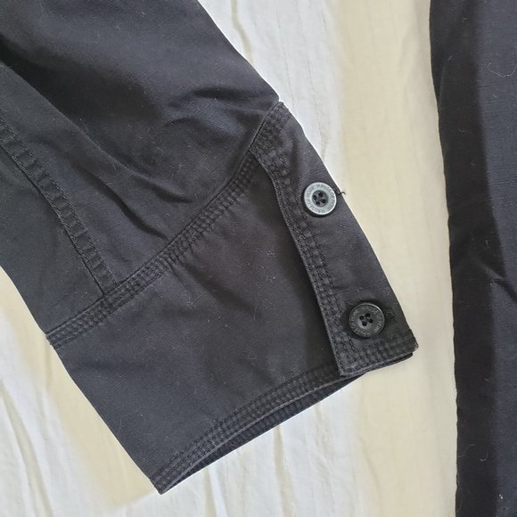 Howe XL Button Down Embroidered Black Shirt Fugitives Ride - Picture 4 of 7